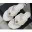 Chanel Lambskin FLIP-FLOPS Mules G40118 White 2023