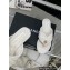 Chanel Lambskin FLIP-FLOPS Mules G40118 White 2023