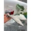 Bottega Veneta Open-back Intreccio leather Alfie Slippers White 2023