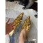 Bottega Veneta Open-back Intreccio leather Alfie Slippers Gold 2023