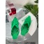 Bottega Veneta Open-back Intreccio leather Alfie Slippers Green 2023