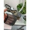 Bottega Veneta Sparkle Stretch Lace-Up Flat Sandals Black 2023