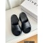 Givenchy Heel 10cm Marshmallow wedge sandals in rubber Black 2023