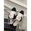 Chanel Heel 2cm Camellia and Pearl Sandals Black/White 2023