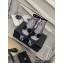 Chanel Heel 5.5cm Resille, Strass, Kid Suede & Patent Calfskin Black Mary Janes G40097 2023