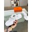 Cheap Sale Hermes Gipsy sandals in Nappa leather with platform White 2023