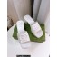 Cheap Sale Gucci Heel 5.5cm platform 2.5cm Interlocking G Rubber slide sandals White 2023