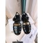 Cheap Sale Moschino Jelly PVC sandals Black with Lettering logo 2023
