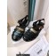 Cheap Sale Moschino Jelly PVC sandals Black with Lettering logo 2023