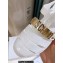 Cheap Sale Moschino Jelly PVC sandals White with Lettering logo 2023