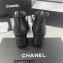 Chanel Heel 4.5cm Lambskin and Calfskin Mary Janes G39515 Grained Black 2023