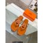 Cheap Sale Hermes Gipsy sandals in Nappa leather with platform Brown 2023