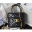 Chanel Small Vanity Case Bag AS3973 Lambskin Black 2023