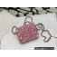 Chanel Sequins Mini Classic Flap Bag 1115 Pink 2023