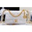 Chanel Lambskin Small Flap Bag AS4012 White 2023