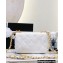 Chanel Lambskin Small Flap Bag AS4012 White 2023