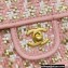 Chanel Lambskin & Viscose Weaving Medium Flap Bag AS3767 Pink 2023