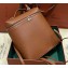 Loro Piana Extra Pocket Backpack L 23.5 in Dyed Calfskin Brown