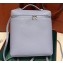 Loro Piana Extra Pocket Backpack L 23.5 in Dyed Calfskin Pale Blue