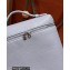 Loro Piana Extra Pocket Backpack L 23.5 in Dyed Calfskin Pale Blue