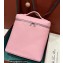Loro Piana Extra Pocket Backpack L 23.5 in Dyed Calfskin Pink