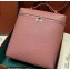 Loro Piana Extra Pocket Backpack L 23.5 in Dyed Calfskin Dusty Pink
