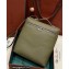 Loro Piana Extra Pocket Backpack L 23.5 in Dyed Calfskin Army Green