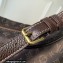 Louis Vuitton Boulogne Shoulder Bag M95225 Denim Brown
