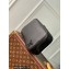Louis Vuitton LV Aerogram cowhide leather Toilet Pouch Bag M20912 Black