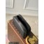 Louis Vuitton LV Aerogram cowhide leather Toilet Pouch Bag M20912 Black