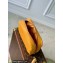 Louis Vuitton LV Aerogram cowhide leather Toilet Pouch Bag M20912 Yellow