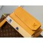 Louis Vuitton LV Aerogram cowhide leather New Long Wallet M69831 Yellow