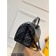 Louis Vuitton Keepall Bandoulière 50 M59025 Black Taurillon Monogram leather