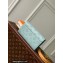 Louis Vuitton Mahina perforated calf leather Iris Wallet Blue