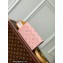 Louis Vuitton Mahina perforated calf leather Iris Wallet M60145 Magnolia Pink