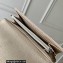 Louis Vuitton Mahina perforated calf leather Iris Wallet Creamy