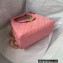 Chanel Patent Leather Small Flap Bag AS3038 Pink 2023
