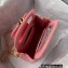 Chanel Patent Leather Small Flap Bag AS3038 Pink 2023