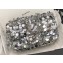 Chanel Sequins Mini Classic Flap Bag AS3523 Silver 2023