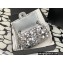 Chanel Sequins Mini Classic Flap Bag AS3523 Silver 2023