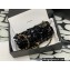 Chanel Sequins Mini Classic Flap Bag AS3523 Black 2023