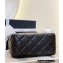 Chanel Wood Handle Bowling Bag Black 2023