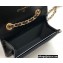 Chanel Leather Mini Flap Bag Black/Gold Edge 2023
