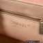Chanel Patent Leather Small Flap Bag AS3038 Beige 2023