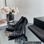Alexander Wang Heel 10.5cm DELPHINE 105 PUMPs IN MESH/CRYSTAL Black 2023