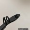 Hermes Georgia Sandals in suede goatskin Black 2023
