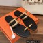 Hermes Georgia Sandals in Metallic Gold 2023