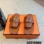 Hermes Galerie Sandals in calfskin Brown 2023