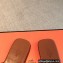 Hermes Galerie Sandals in calfskin Brown 2023