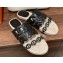 Hermes leather Gwen espadrille Sandals Black 2023